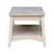 International Concepts Rectangle Bombay Tall Coffee Table-Includes Lift Top, 24 W, 40 L, 18 in H, Wood, Unfinished OT-4TCL - alternate 7